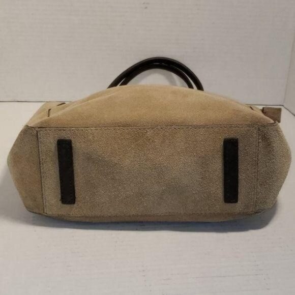 Bag Giani Bernini Satchel Handbag Purse SHOULDER Suede Leather WOMEN'S WOMAN'S - Picture 3 of 11